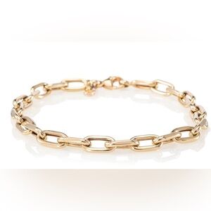 Zofia Day Leah Oval Link Bracelet - 14kt YG